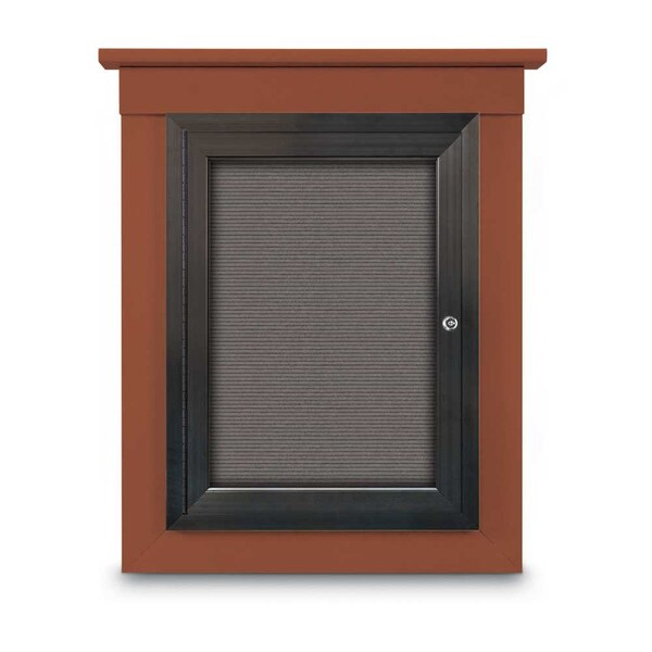 Sliding Glass Enclosed Letterboard, 72"x4